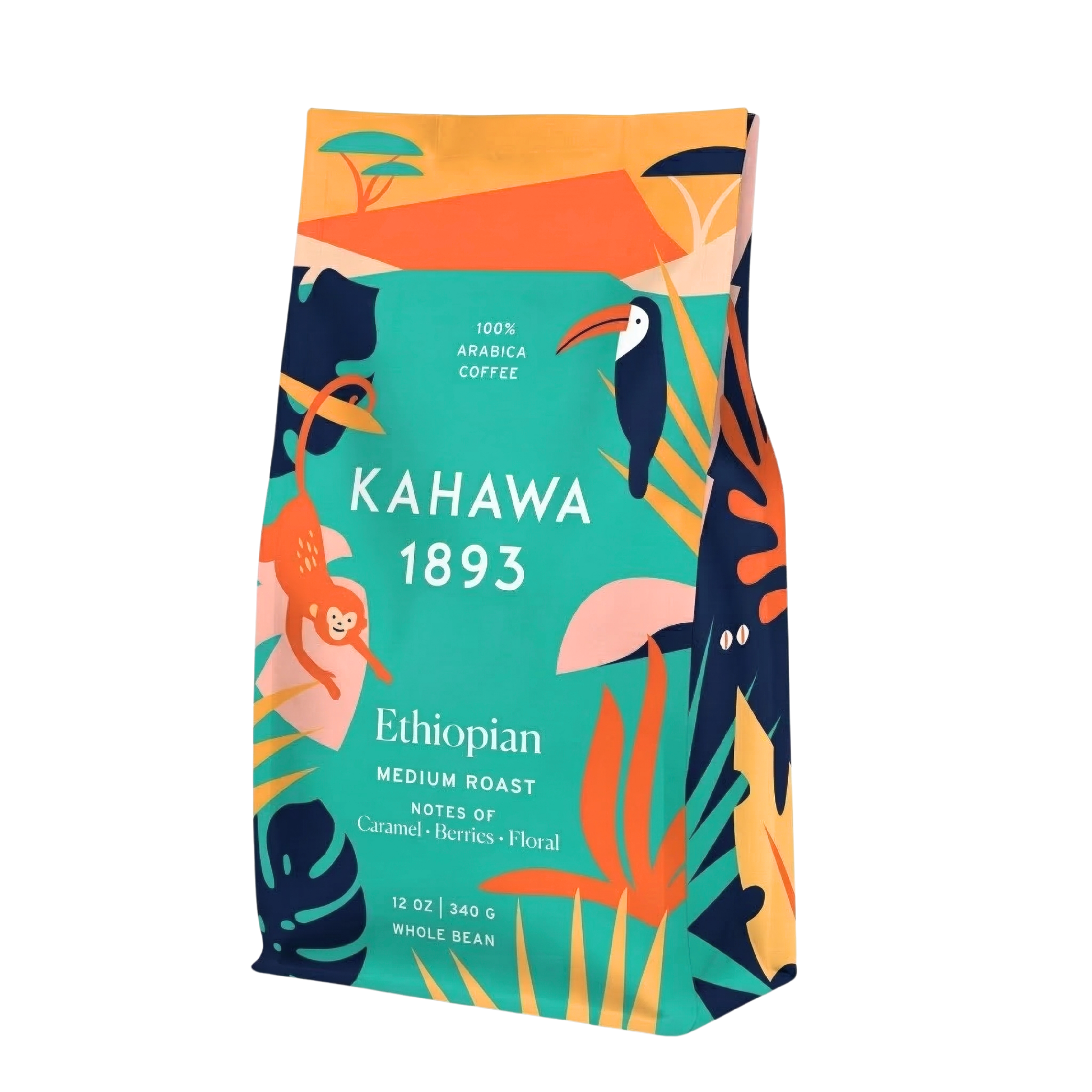 kaho☆ Ethiopian Blend Coffee | Medium Roast African Coffee | Kahawa 1893