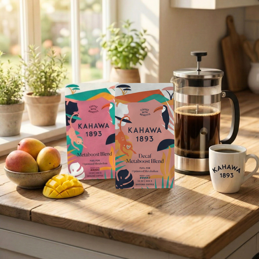 Same benefits, your choice of caffeine.