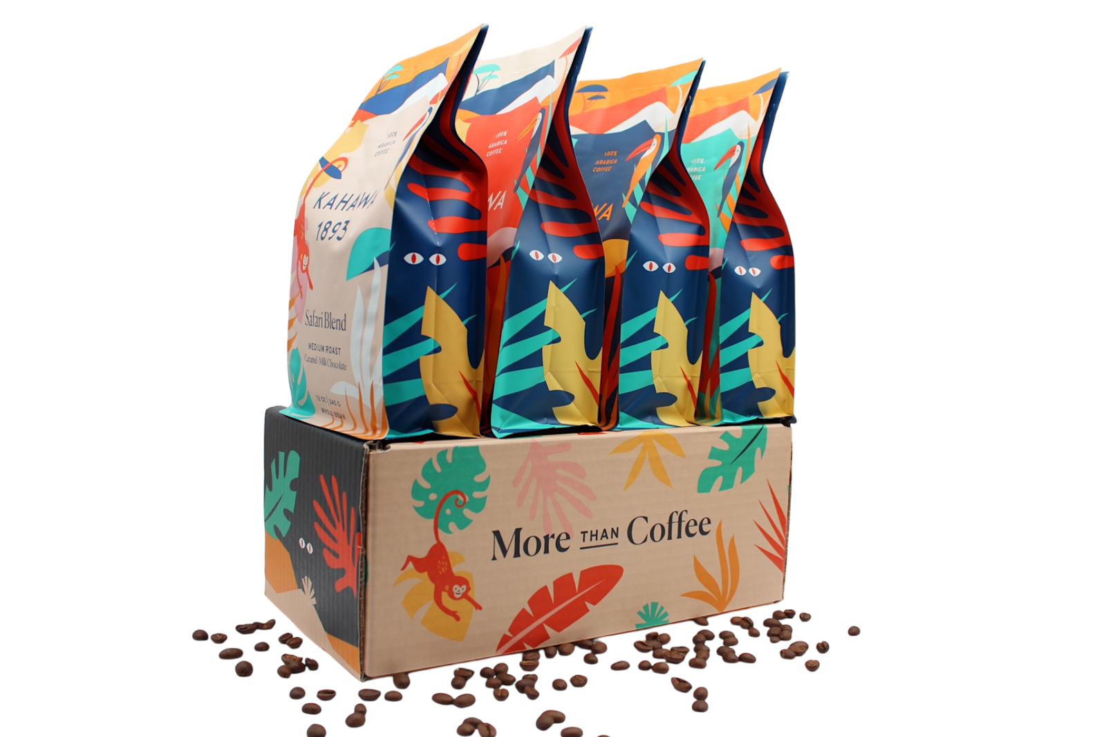 Shark Tank Sampler - African Coffee Beans - Kahawa 1893