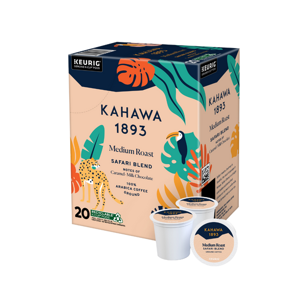 ♡KAE♡ Safari Keurig® K-Cup® Pods | Medium Roast African Coffee | Kahawa 1893