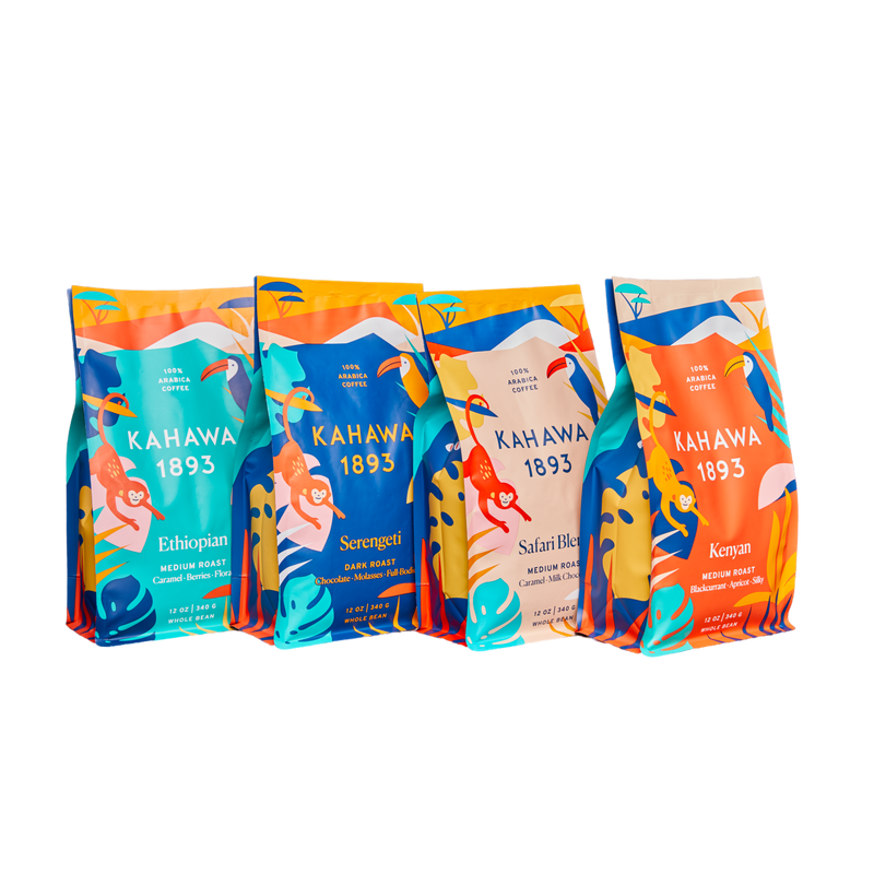 Shark Tank Sampler - African Coffee Beans - Kahawa 1893 Shark Tank Sampler - African Coffee Beans - Kahawa 1893